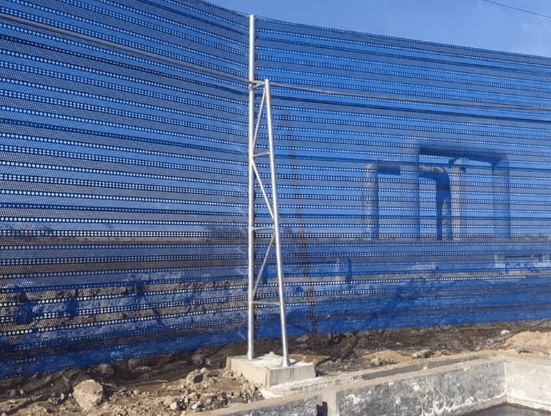 农业养殖场防风屏障的设计与实践