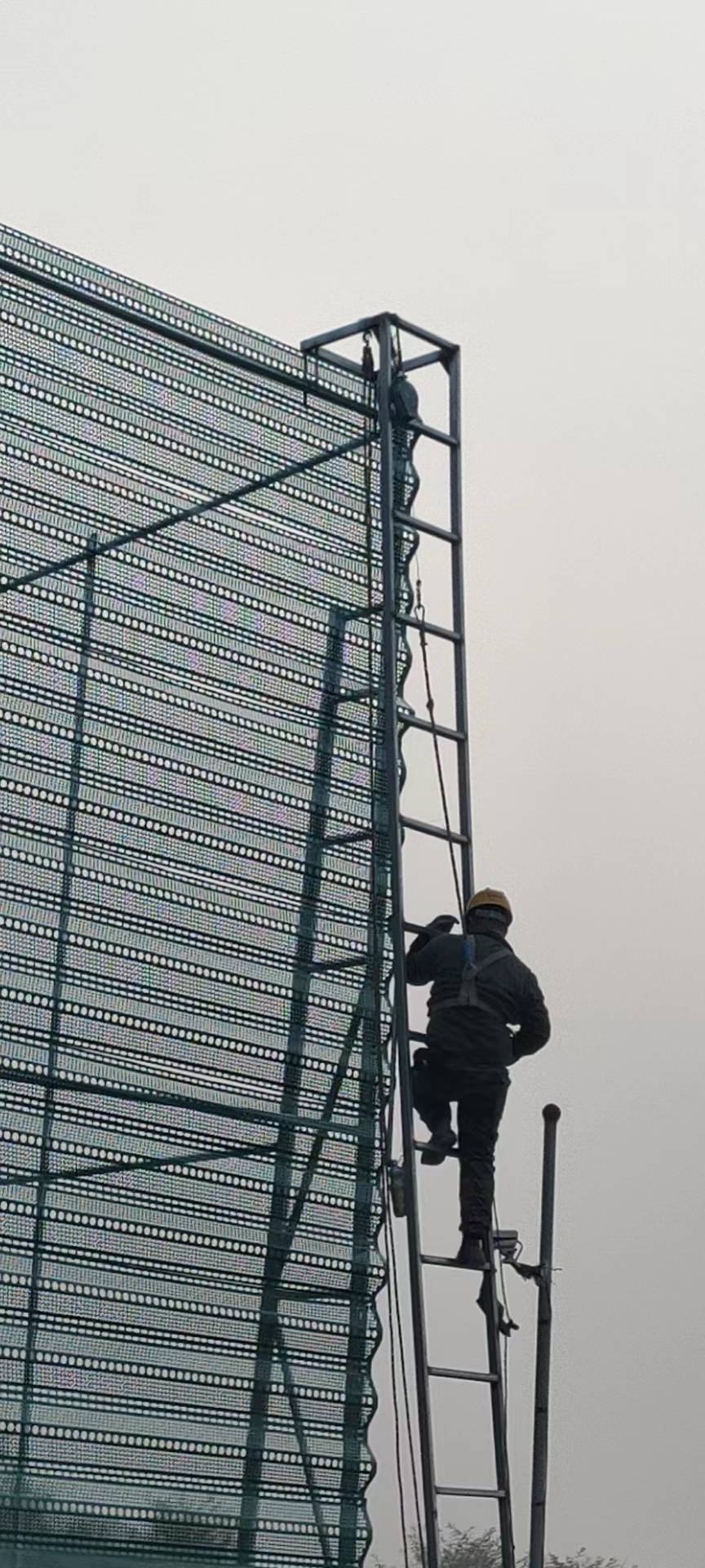 降尘网的施工方法及技术要求
